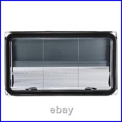 900 x 500 mm Camper Van Cassette Windows Motorhome Conversion Tempered Glass