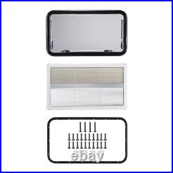900 x 500 mm Camper Van Cassette Windows Motorhome Conversion Tempered Glass
