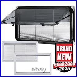 900500mm Camper Van Motorhome Cassette Windows Hinged Conversion Caravan Blind