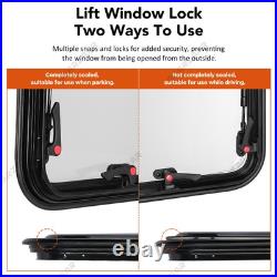 900500mm Camper Van Motorhome Cassette Windows Hinged Conversion Caravan Blind