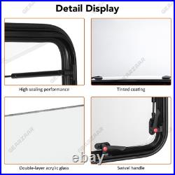 900500mm Camper Van Motorhome Cassette Windows Hinged Conversion Caravan Blind