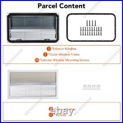 900500mm Camper Van Motorhome Cassette Windows Hinged Conversion Caravan Blind