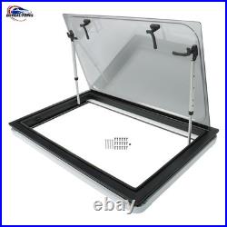 900550mm Cassette Sliding Hinged Window +Caravan Blind For Motorhome Camper Van