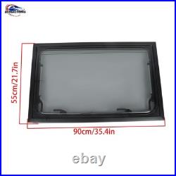 900550mm Cassette Sliding Hinged Window +Caravan Blind For Motorhome Camper Van