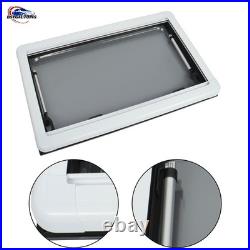 900550mm Cassette Sliding Hinged Window +Caravan Blind For Motorhome Camper Van