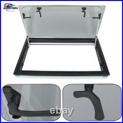 900550mm Cassette Sliding Hinged Window +Caravan Blind For Motorhome Camper Van