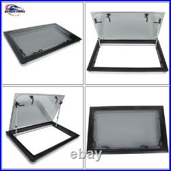 900550mm Cassette Sliding Hinged Window +Caravan Blind For Motorhome Camper Van