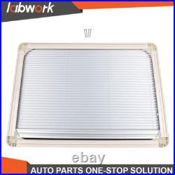 900mm×400mm Motorhome Blind Flyscreen Caravan Camper Van Conversion RV Cream Col