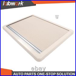 900mm×400mm Motorhome Blind Flyscreen Caravan Camper Van Conversion RV Cream Col