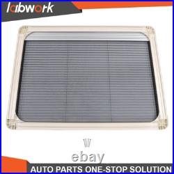 900mm×400mm Motorhome Blind Flyscreen Caravan Camper Van Conversion RV Cream Col