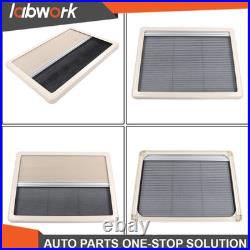 900mm×400mm Motorhome Blind Flyscreen Caravan Camper Van Conversion RV Cream Col