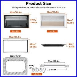 900x450mm © Flat Camper Van Cassette Window for Caravan Motorhome Conversion