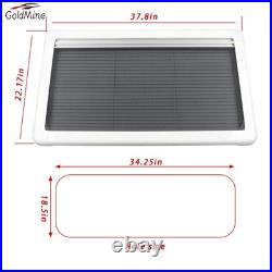 90cmx50cm White Blind Flyscreen Caravan Camper Van Motorhome Conversion Rv