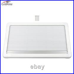 90cmx50cm White Blind Flyscreen Caravan Camper Van Motorhome Conversion Rv