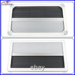 90cmx50cm White Blind Flyscreen Caravan Camper Van Motorhome Conversion Rv