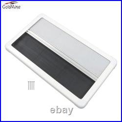 90cmx50cm White Blind Flyscreen Caravan Camper Van Motorhome Conversion Rv
