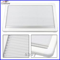 90cmx50cm White Blind Flyscreen Caravan Camper Van Motorhome Conversion Rv