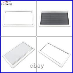 90cmx50cm White Blind Flyscreen Caravan Camper Van Motorhome Conversion Rv