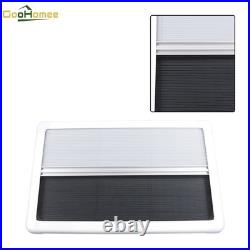 90cmx55cm Motorhome White Blind Flyscreen Caravan Camper Van Conversion RV