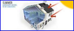 ALUFOX Reflective Foil Insulation-Camper Van Motorhome Container Porta Cab 30sqm