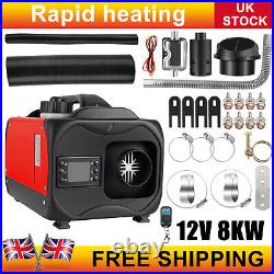 Air Diesel Heater 12V 8KW for Caravan Camper Van Motorhome Night Parking Truck