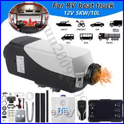 Air Diesel Heater 12V Caravan Camper Van Air Motorhome 2-5KW Night Parking Hot