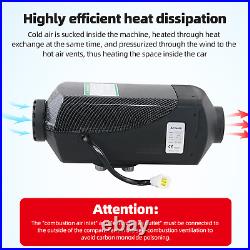 Air Diesel Heater 12V Caravan Camper Van Air Motorhome 8KW 10L Night Parking UK