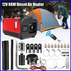 Air Diesel Heater 8KW 12V for Caravan Camper Van Motorhome Night Parking Truck