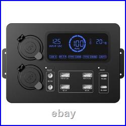 All-in-one Solution USB Charger PD 100W USB C Charging for Camper Van Motorhome