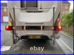 Armitage Fold Away Bike Rack/carrier Motorhome Or Camper Van plus aluminium box