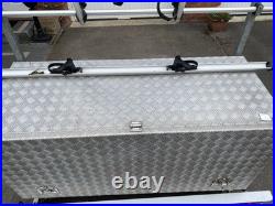 Armitage Fold Away Bike Rack/carrier Motorhome Or Camper Van plus aluminium box