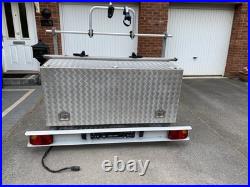 Armitage Fold Away Bike Rack/carrier Motorhome Or Camper Van plus aluminium box