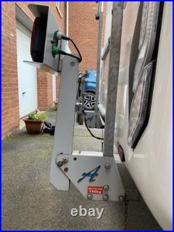 Armitage Fold Away Bike Rack/carrier Motorhome Or Camper Van plus aluminium box