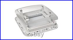 AutoShield Camper Van Clear Dome Skylight Roof Vent Motorhome Hatch 500x500mm