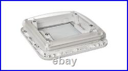 AutoShield Camper Van Clear Dome Skylight Roof Vent Motorhome Hatch 500x500mm