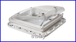 AutoShield Camper Van Clear Dome Skylight Roof Vent Motorhome Hatch 500x500mm