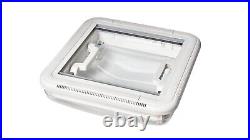 AutoShield Camper Van Clear Dome Skylight Roof Vent Motorhome Hatch 500x500mm