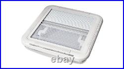 AutoShield Camper Van Clear Dome Skylight Roof Vent Motorhome Hatch 500x500mm