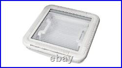 AutoShield Camper Van Clear Dome Skylight Roof Vent Motorhome Hatch 500x500mm