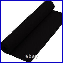 Black 4 Way Stretch Easy Fit Van Lining Carpet Trim For Campervan/motorhome