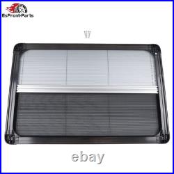 Black Blind Flyscreen 100cmx65cm Motorhome Caravan Camper Van Conversion Rv