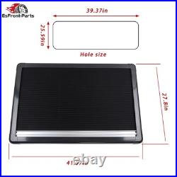 Black Blind Flyscreen 100cmx65cm Motorhome Caravan Camper Van Conversion Rv