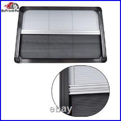 Black Blind Flyscreen 100cmx65cm Motorhome Caravan Camper Van Conversion Rv