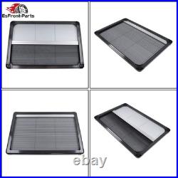 Black Blind Flyscreen 100cmx65cm Motorhome Caravan Camper Van Conversion Rv