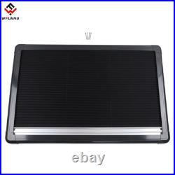 Black Blind Flyscreen Caravan Camper Van Motorhome Conversion RV 145cmx55cm