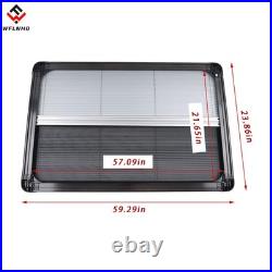 Black Blind Flyscreen Caravan Camper Van Motorhome Conversion RV 145cmx55cm
