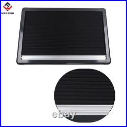 Black Blind Flyscreen Caravan Camper Van Motorhome Conversion RV 145cmx55cm