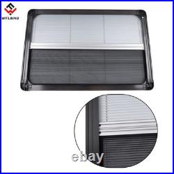 Black Blind Flyscreen Caravan Camper Van Motorhome Conversion RV 145cmx55cm