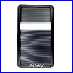 Black Camper Van Pleated Blind & Flyscreen Caravan Motorhome Horsebox 42 x 72cm