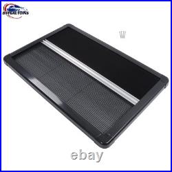 Black Motorhome Blind Flyscreen Caravan Camper Van Conversion RV 100cm×50cm